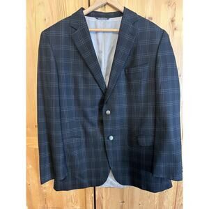 Peter Carland Men’s 100% Wool Blazer Size 46 L
